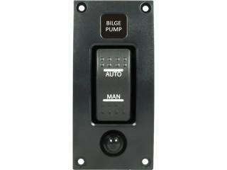 Spínací panel - spínač Bilgepump (zapnuto-vypnuto-automaticky)