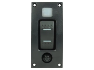 Ovládací panel Zakřivený přídavný spínač (zapnuto-vypnuto-zapnuto)