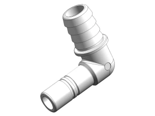 "WX1592B 15mm koleno představce k 3/4"" ostnu"