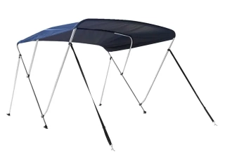 Biminitop deluxe 3 oblouk 183x216-229x117cm tmavě modrá