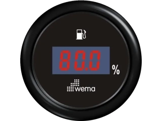 Digitální palivoměr 0-190 ohm černý