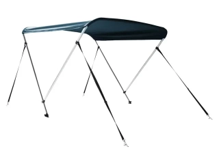 Biminitop deluxe 2 oblouk 152x110-130x117cm tmavě modrá