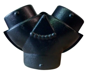 Y-rozdělovač vzduchové potrubí 1x100mm 2x100mm