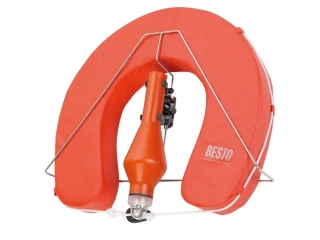 Besto set podkovy bóje set utírat do oranžova