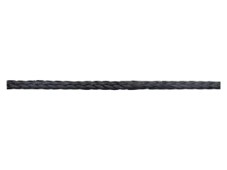 Vysoce pevné lano uhmwpe potažené černým 5mm 50m