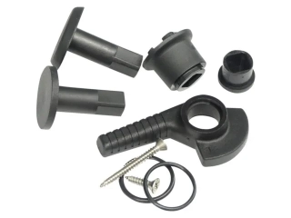 Sada rukojetí černá levá malá pro zapuštěné 3G poklopy