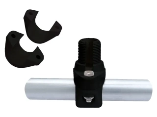 Montáž na kolejnice černá RA175/BK