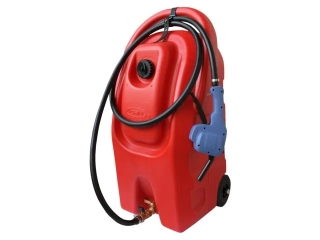 Přenosná palivová nádrž 59L s 3m hadicí a výdejní pistolí