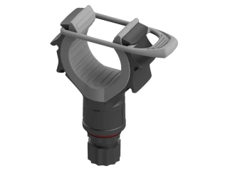 Univerzální držák Borika s elastickým uzávěrem Ü15 až 50 mm