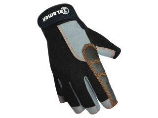 Plachetní rukavice Stretch sportovní krátké S