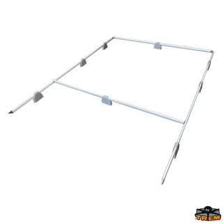 Eloxovaný hliníkový střešní nosič, profil 50x25