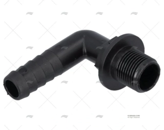 RACORD 3/8 PVC připojení 90º TRUBKA D.12