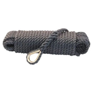 Kotevní lano polypropylen 10mm 20m NAVY