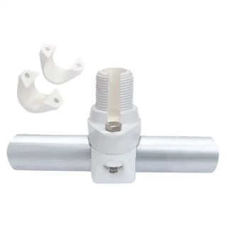 Držák GPS antény Glomex (22/25/30 mm) bílý