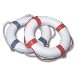 Záchranný kruh 57x34cm červený