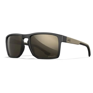 WILEY X FOUNDER Captivate Tungsten Mirror - Matte Black/Tan