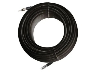 Koaxiální kabel nízkoztrátový 50 ohmů černý RA360/25 25m